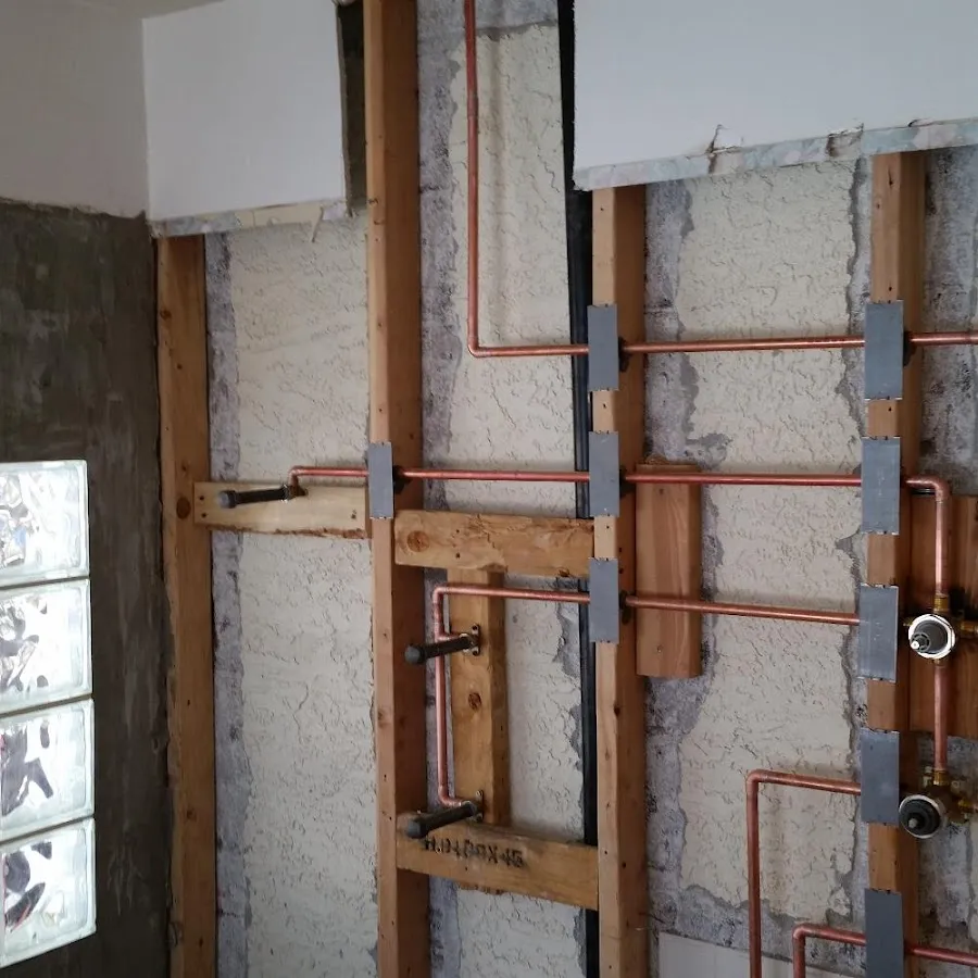 Copper pipe installation for Repiping in Olivette